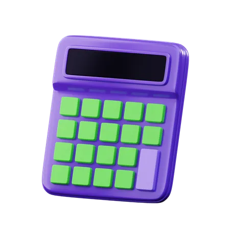 Calculator Finance 3 D 3D Icon