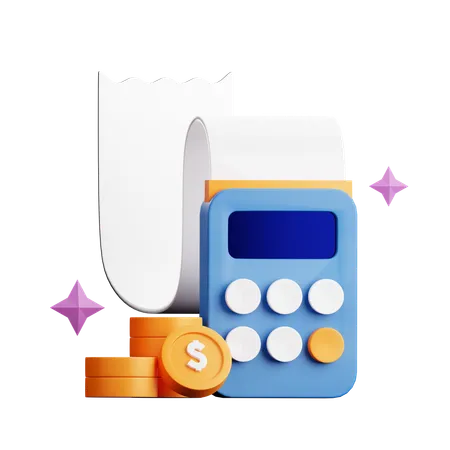 Blue 3 D Calculator Business Icon A Dynamic Marketing Solution Designed To Elevate Your Brands Visual Identity And Communication 3D Icon