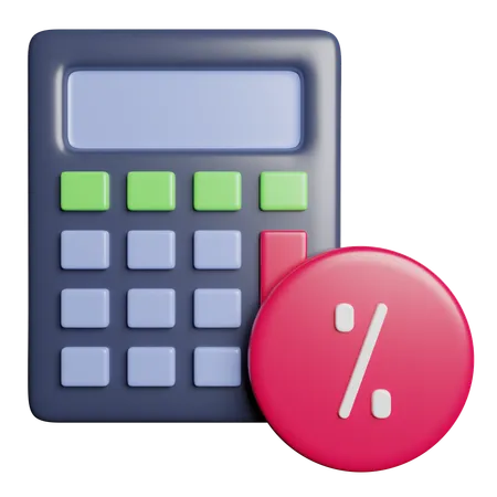 Calculator Accounting Finance 3D Icon