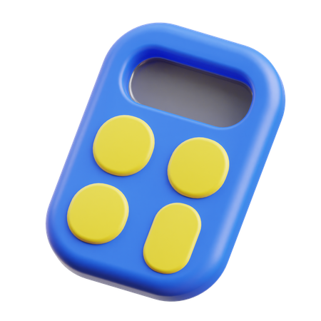電卓  3D Icon