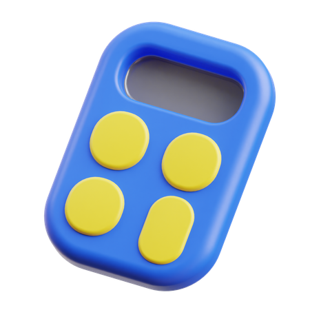 電卓  3D Icon