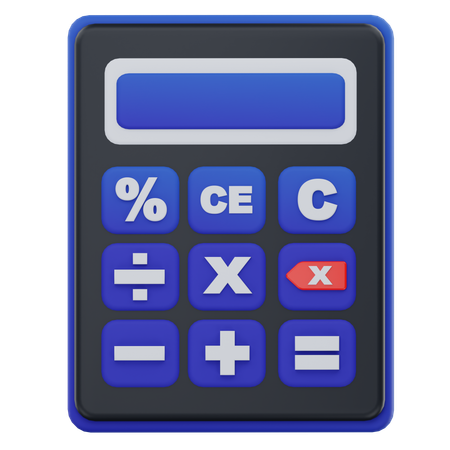 Calculator  3D Icon