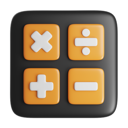 Calculator  3D Icon