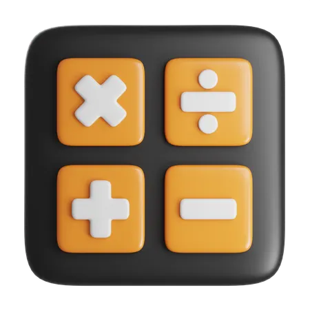 Calculator  3D Icon