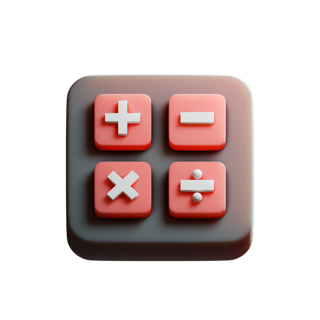 Calculator  3D Icon
