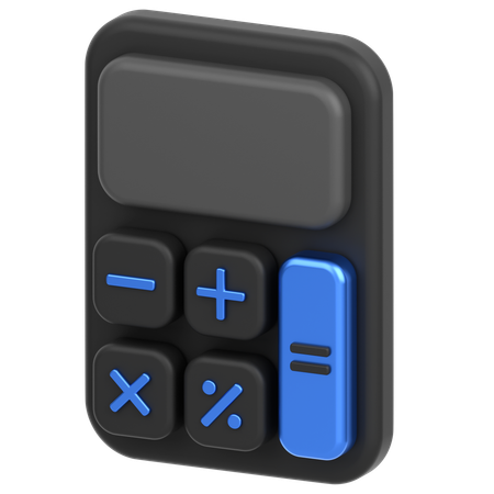 Calculator  3D Icon