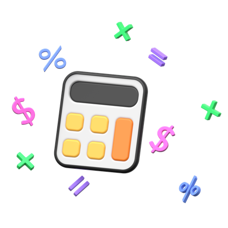 Calculator  3D Icon
