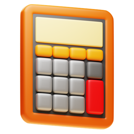 CALCULATOR  3D Icon