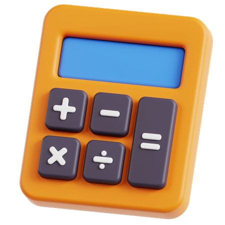 계산자  3D Icon