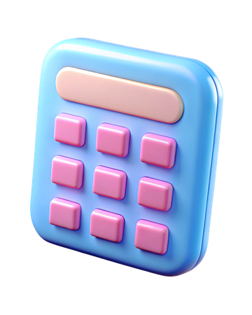 Calculator  3D Icon