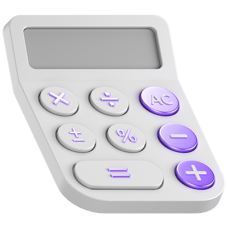 Calculator  3D Icon