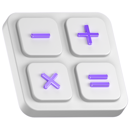 Calculator  3D Icon