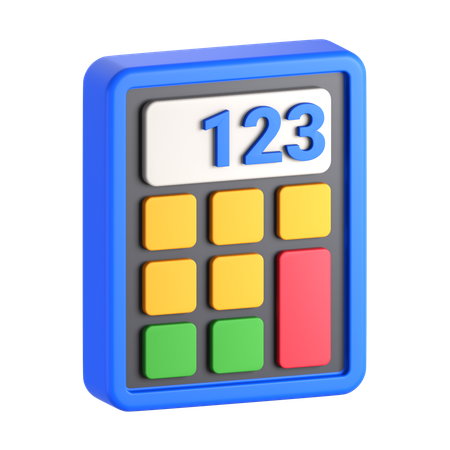 Calculator  3D Icon
