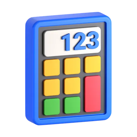 Calculator  3D Icon