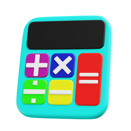 Calculator  3D Icon