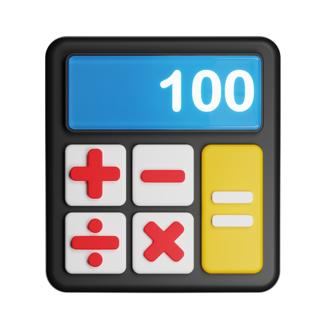 Calculator  3D Icon