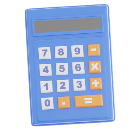 Calculator  3D Icon