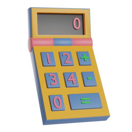 Calculator  3D Icon