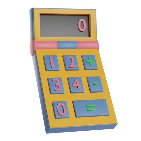 Calculator  3D Icon