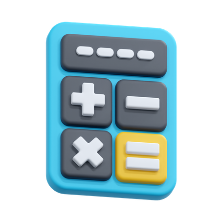 Calculator  3D Icon