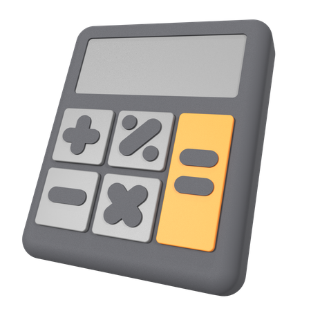 Calculator  3D Icon