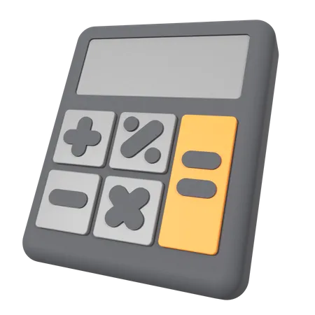 Calculator  3D Icon