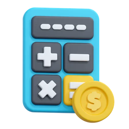 Calculator  3D Icon