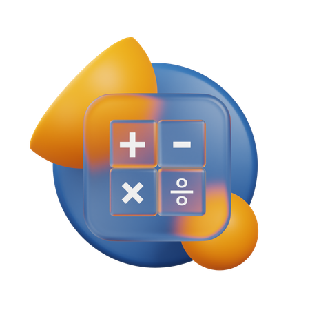 Calculator  3D Icon