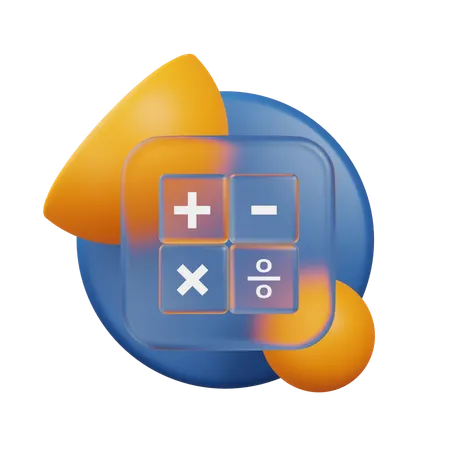 Calculator  3D Icon