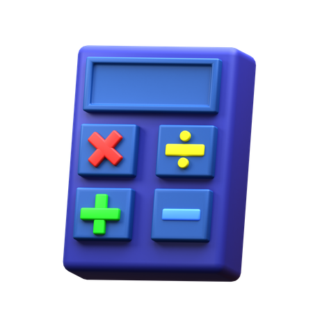 Calculator  3D Icon