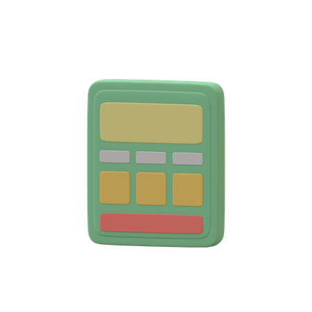 Calculator  3D Icon