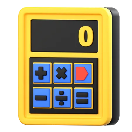 Calculator  3D Icon