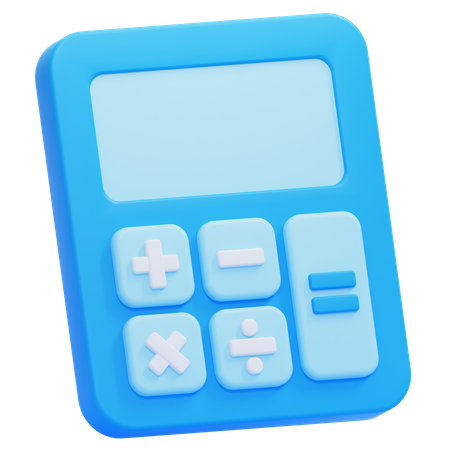 Calculator  3D Icon