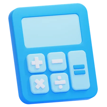 Calculator  3D Icon