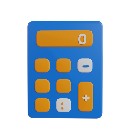 Calculator  3D Icon