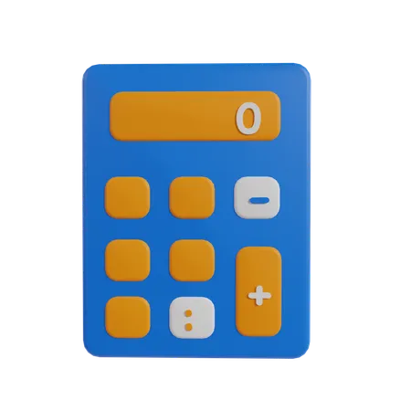 Calculator  3D Icon