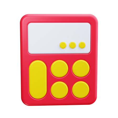 Calculator  3D Icon