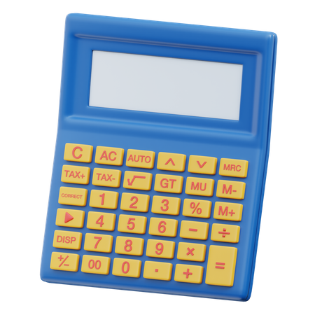 Calculator  3D Icon