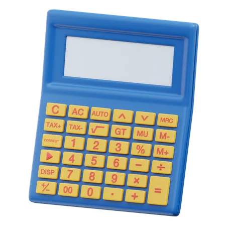 Calculator  3D Icon