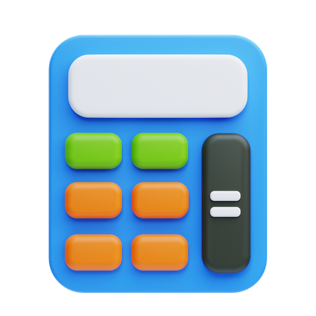 Calculator  3D Icon