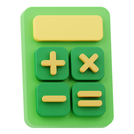 Calculator  3D Icon