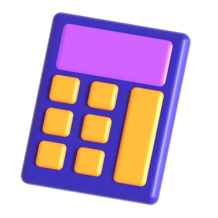 Calculator  3D Icon