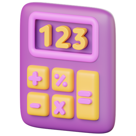 Calculator  3D Icon