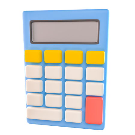 Calculator  3D Icon