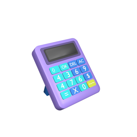 Calculator  3D Icon