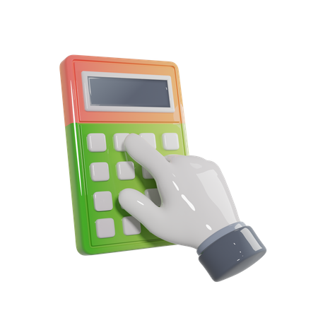 Calculator  3D Icon