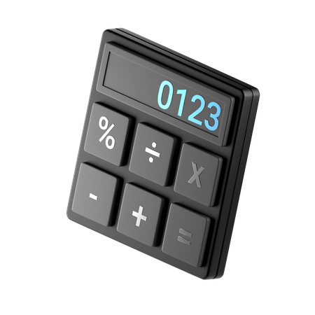 Calculator  3D Icon