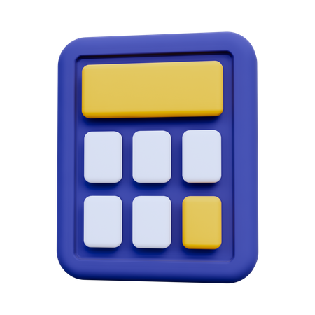 Calculator  3D Icon