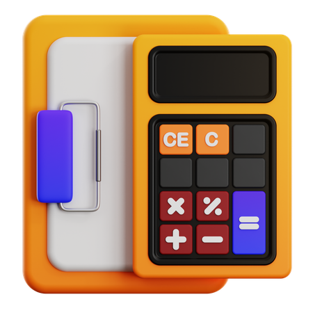 Calculator  3D Icon