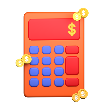 Calculator  3D Icon